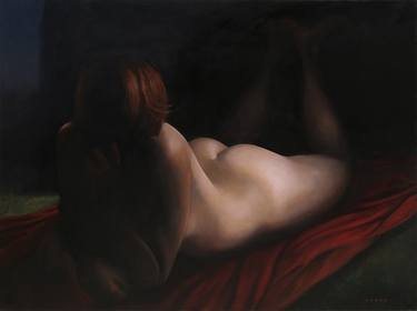 Original Figurative Nude Paintings by Zenon Nowacki