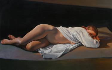 Print of Figurative Nude Paintings by Zenon Nowacki