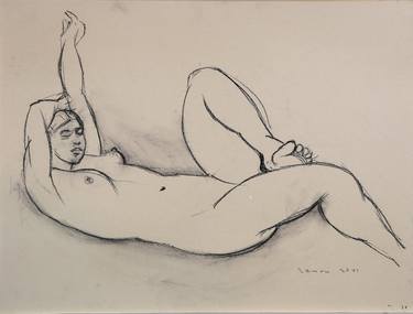 Original Fine Art Nude Drawings by Zenon Nowacki