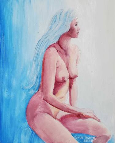 Nude in Pink and Blue thumb