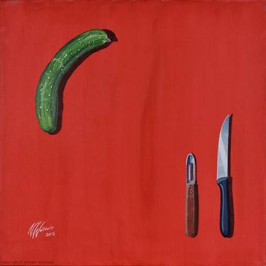 Original Figurative Food & Drink Painting by Norbert Weithaler