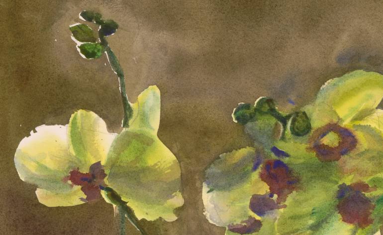 Original Other Floral Painting by Jeff Ishikawa
