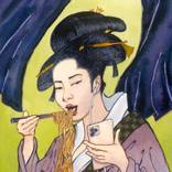 Ramen Hotspot (after Utamaro) by Jeff Ishikawa