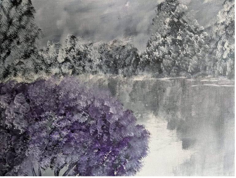 Original Bold Landscape Painting by aimee melton