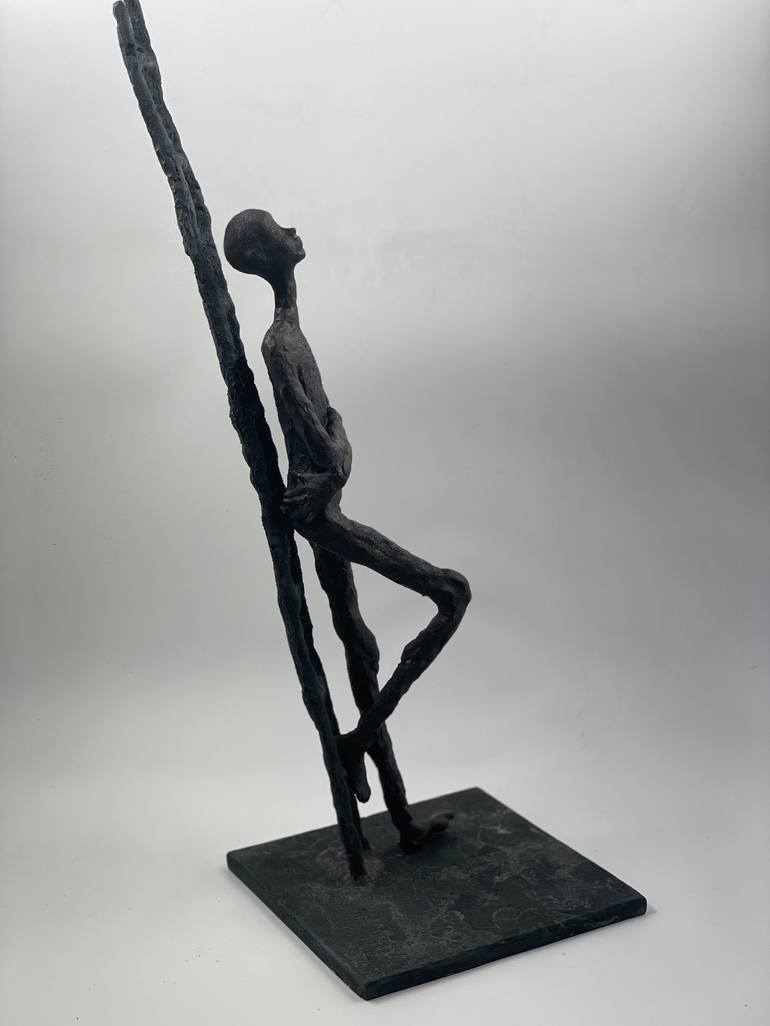 Original 3d Sculpture People Sculpture by Lamia Fakhoury