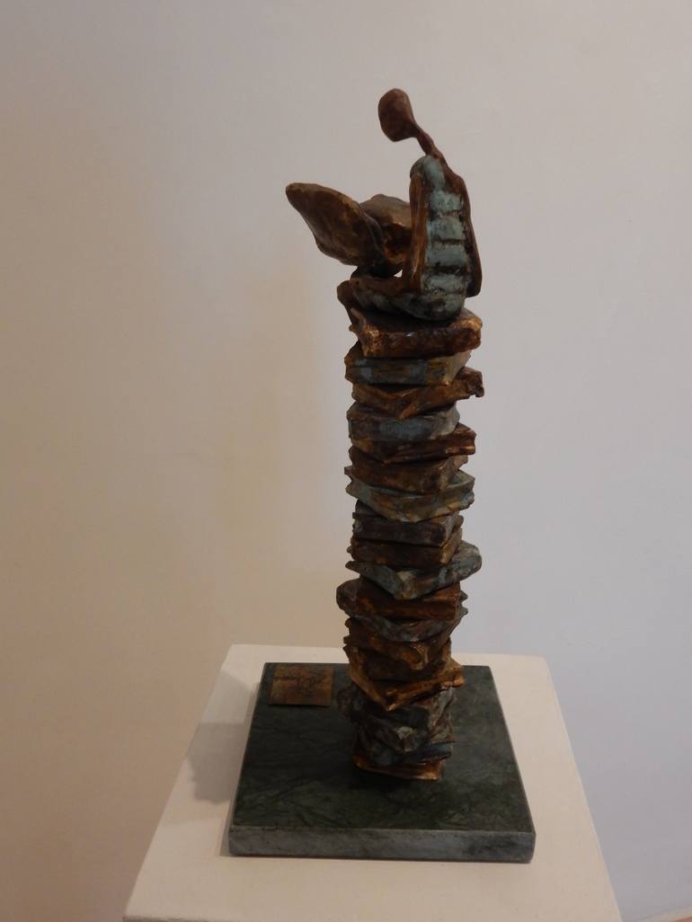 Original Figurative Women Sculpture by Lamia Fakhoury