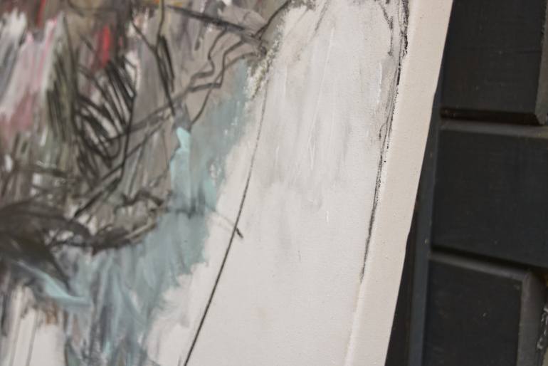 Original Abstract Expressionism Abstract Painting by Manuela Wutschke