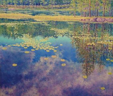 Original Impressionism Nature Paintings by Tore Hogstvedt