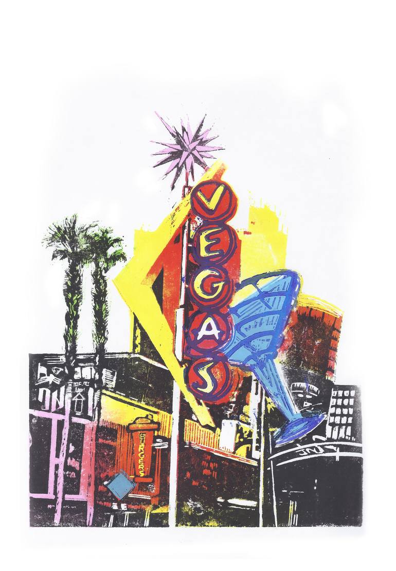 Big Shot Las Vegas Art Print for Sale by coffeebean