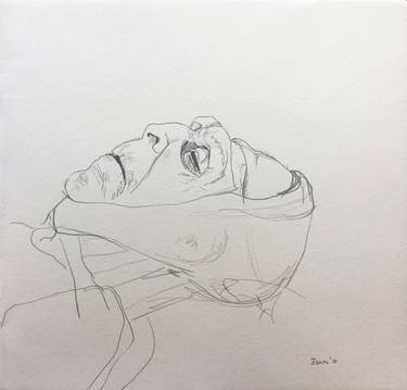 Original Figurative People Drawings by Zeynep Erol