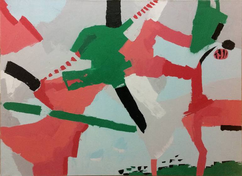 Original Modern Abstract Paintings by Zeynep Erol