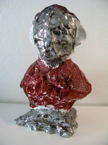 Original Figurative Portrait Sculpture by Mauro Maffezzoni