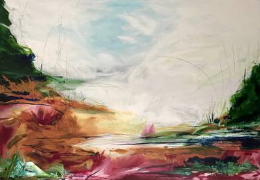 Saatchi Art Artist Nicole Kamb; Painting, “Lake Shadows” #art