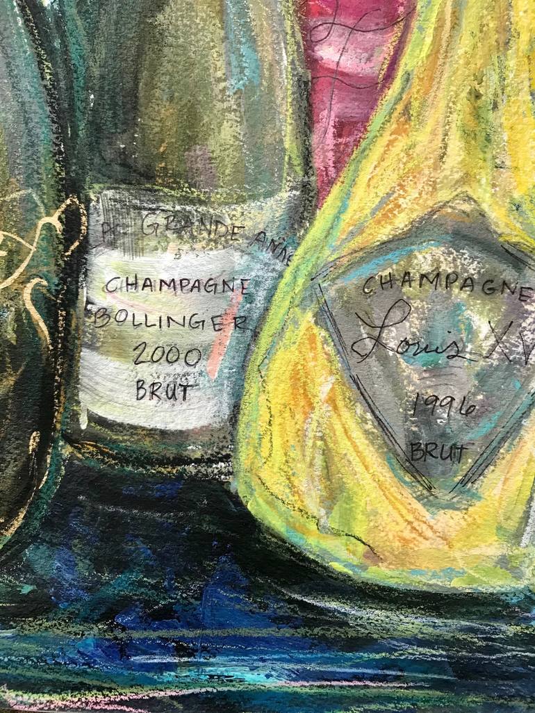 Original Food & Drink Painting by Nicole Kamb