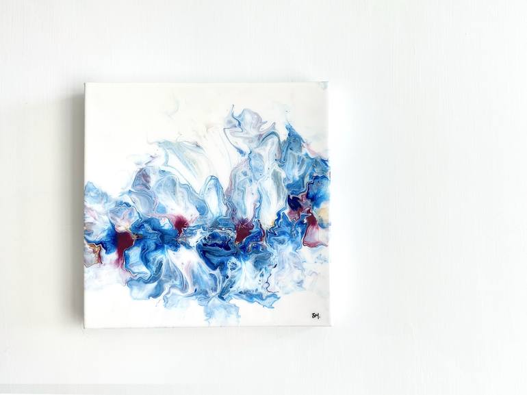 Original Fine Art Abstract Painting by Edith Mak