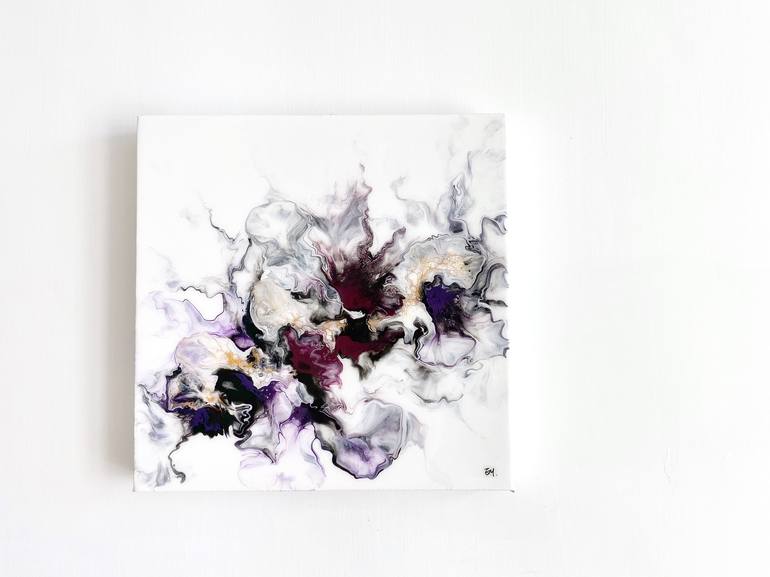 Original Fine Art Abstract Painting by Edith Mak