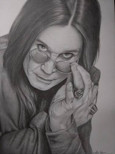 Print of Realism Celebrity Drawings by Luisella Colucci