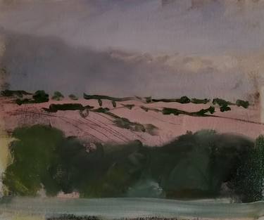 Print of Expressionism Landscape Paintings by Rosemary Burn