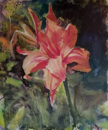 Original Realism Floral Paintings by Rosemary Burn