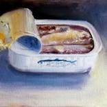 Sardines in oils by Rosemary Burn