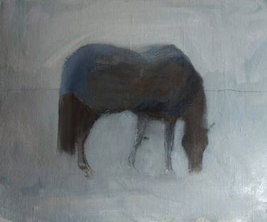 Original Figurative Horse Paintings by Rosemary Burn