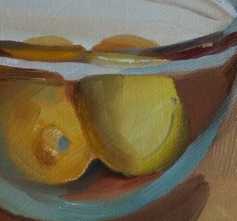 Original Expressionism Still Life Painting by Rosemary Burn