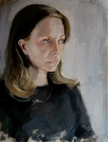 Print of Figurative Portrait Paintings by Rosemary Burn