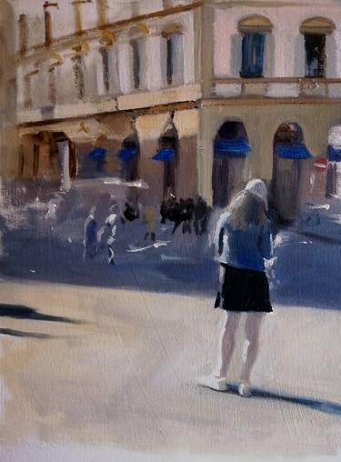 Print of Impressionism Cities Paintings by Rosemary Burn
