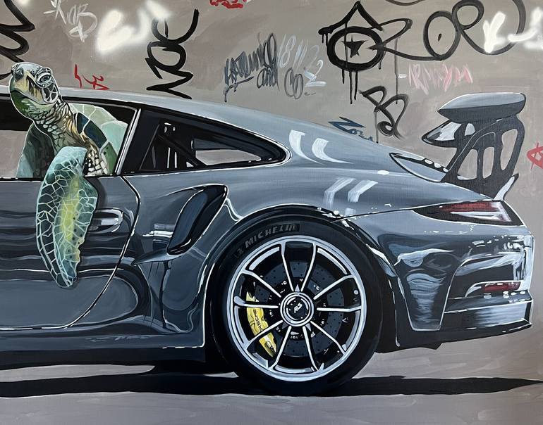 Porsche GT3 Painting by Alisa Shem Saatchi Art