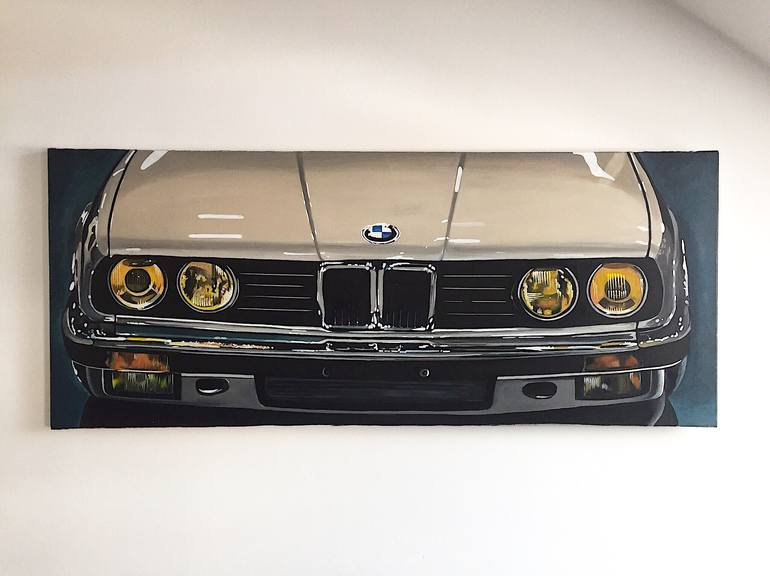 BMW Painting by Alisa Shem Saatchi Art