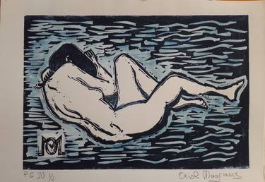 Print of Figurative Nude Printmaking by ORIOL MAGRANS