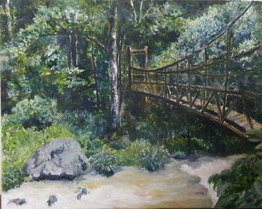 Original Landscape Painting by Vineetha J Malayil