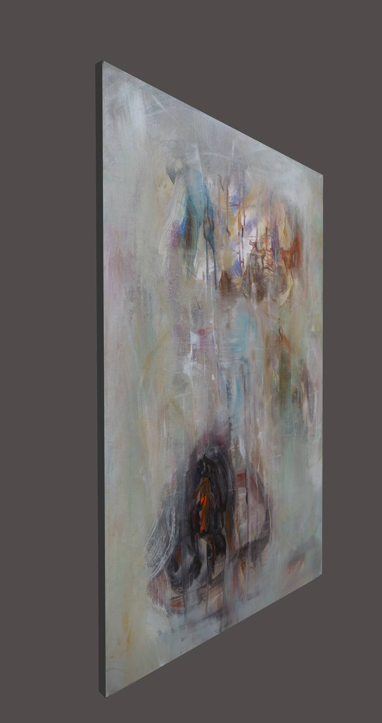 Original Abstract Painting by Mara Gimelbrant