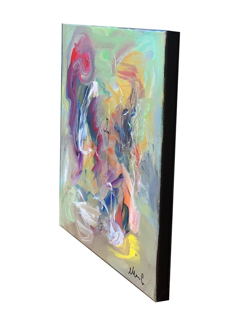 Original Abstract Painting by Mara Gimelbrant