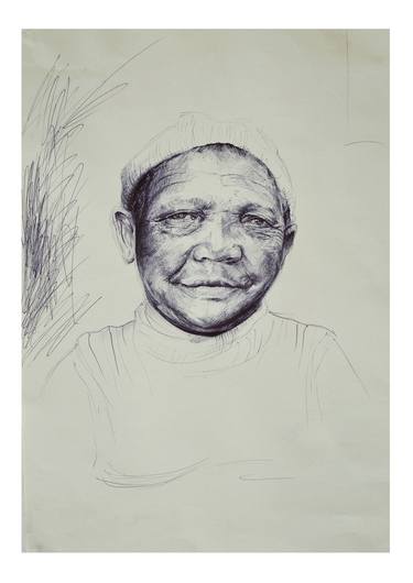 Print of Figurative Portrait Drawings by Tales Sabará