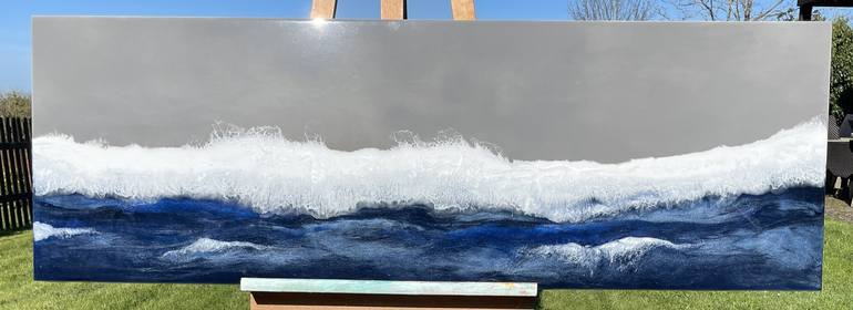 Original Modern Seascape Painting by Skevi Brodie