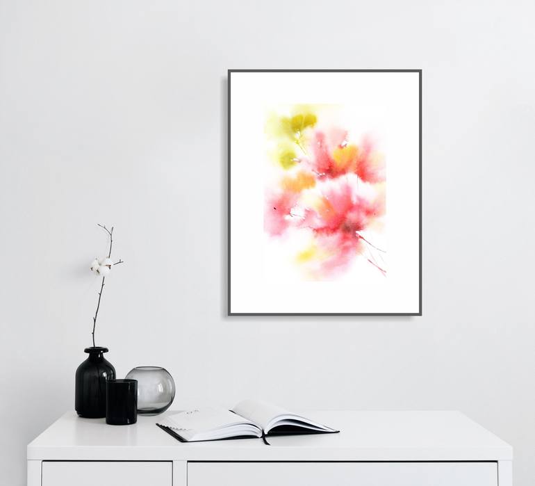 Original Floral Painting by Olga Grigorevykh