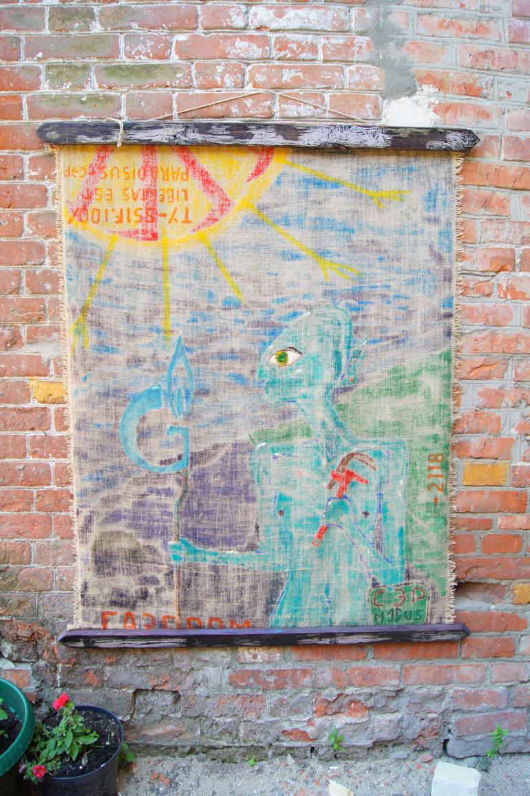 Original Conceptual Other Painting by Magus Art
