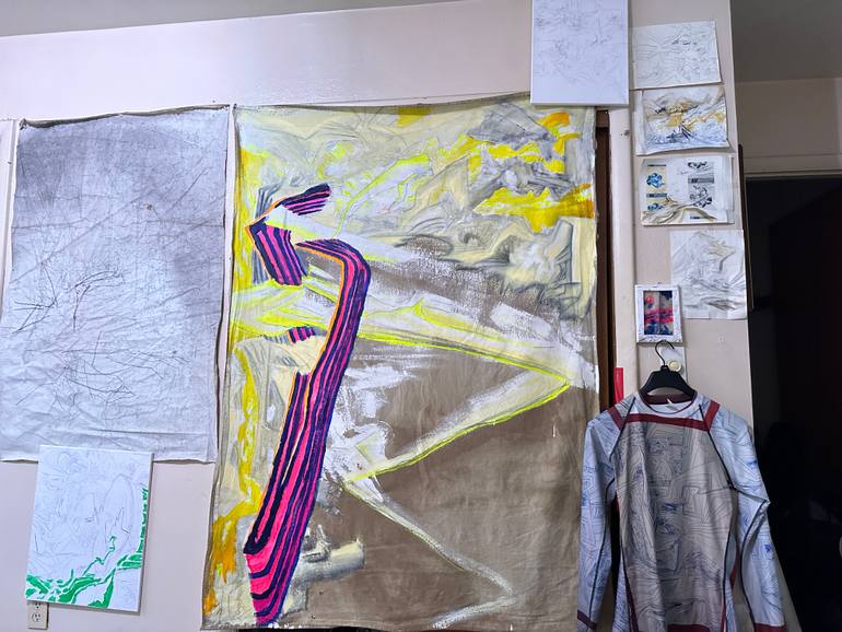 Original Contemporary Science/Technology Painting by Nicholas O'Neal Blume