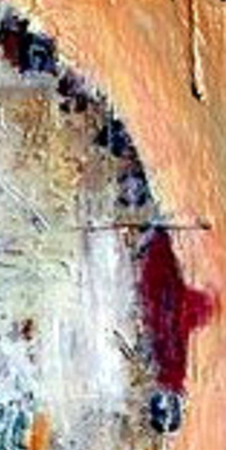 Original Abstract Expressionism Erotic Painting by Murray Naditch