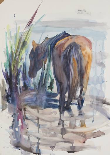 Original Horse Paintings by Carlos Fandiño