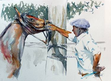 Original Horse Paintings by Carlos Fandiño