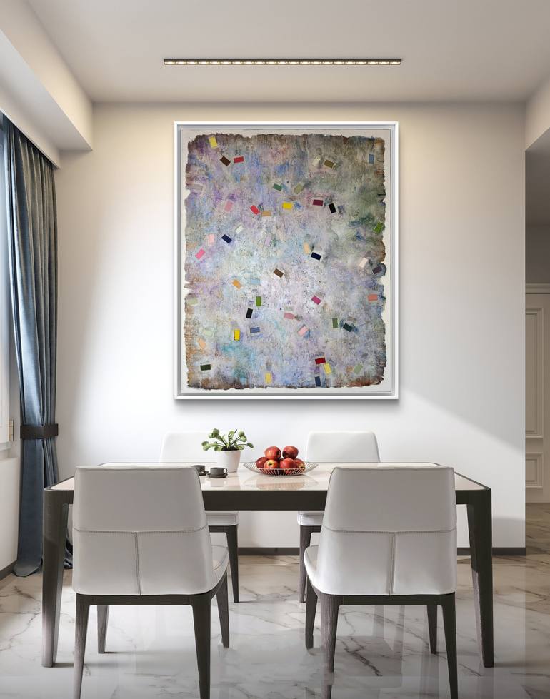 Original Abstract Painting by Vladimir Castillo Gamboa
