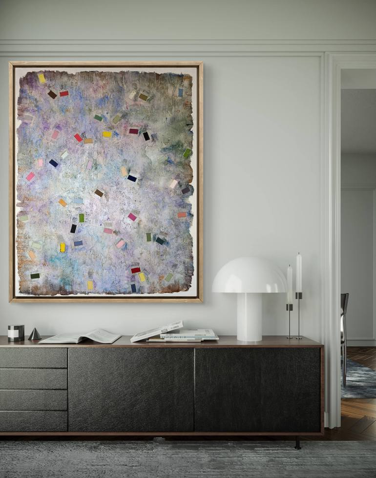 Original Abstract Painting by Vladimir Castillo Gamboa