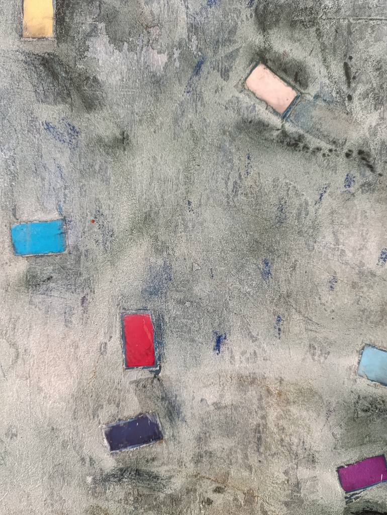 Original Abstract Painting by Vladimir Castillo Gamboa