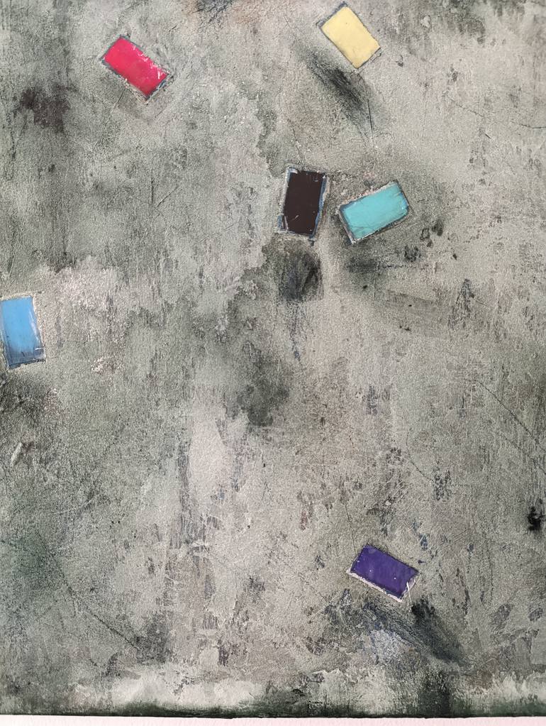 Original Abstract Painting by Vladimir Castillo Gamboa