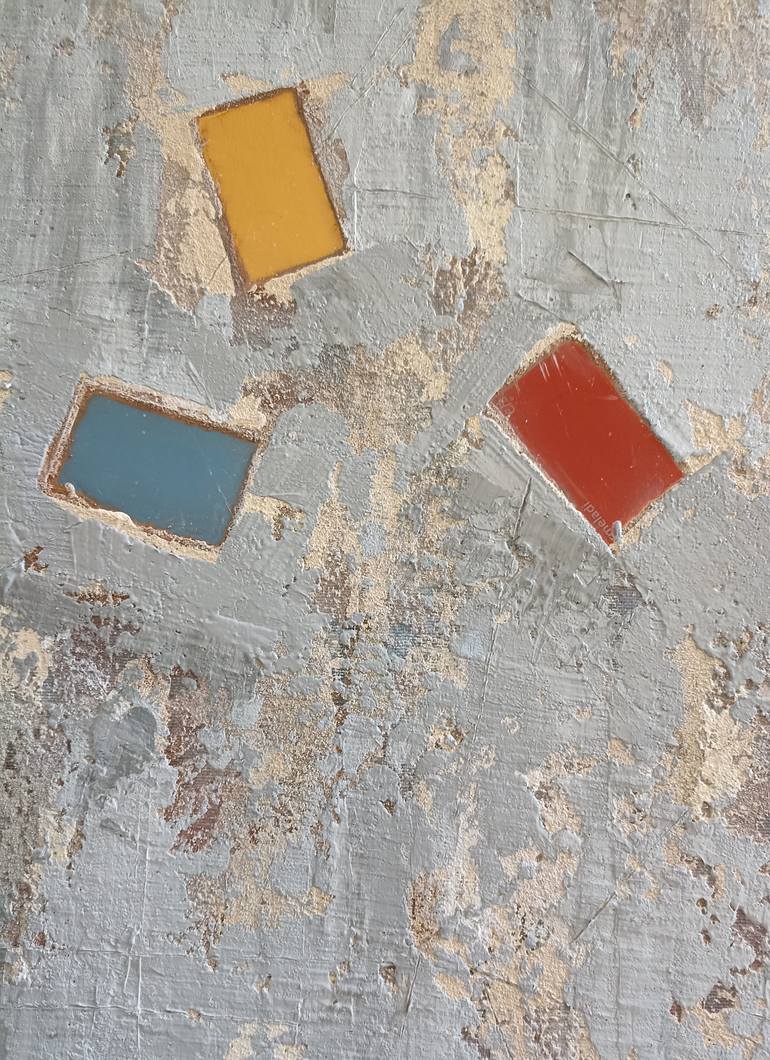 Original Conceptual Abstract Painting by Vladimir Castillo Gamboa