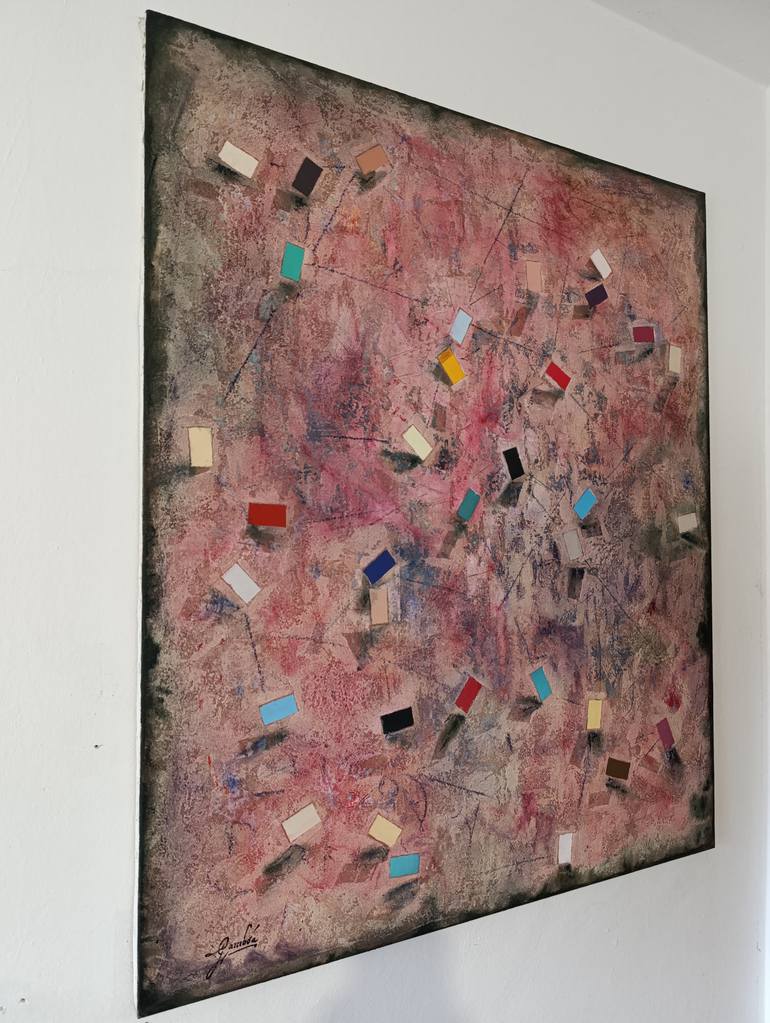 Original Contemporary Abstract Painting by Vladimir Castillo Gamboa