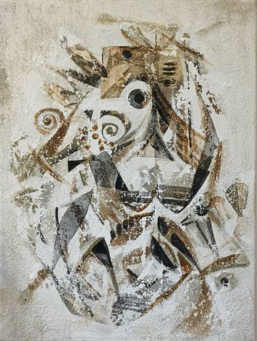 Original Cubism Abstract Paintings by Vladimir Castillo Gamboa