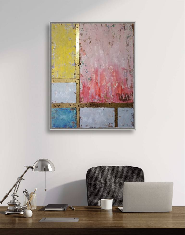 Original Modern Abstract Painting by Vladimir Castillo Gamboa